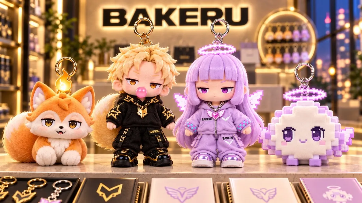 BAKERU MASCOT & NOTEBOOK